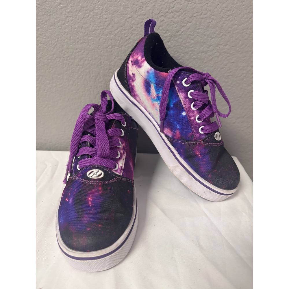 Heelys Kids Youth 3 Pro 20 Print Purple Galaxy Nebula Roller Skate Shoes